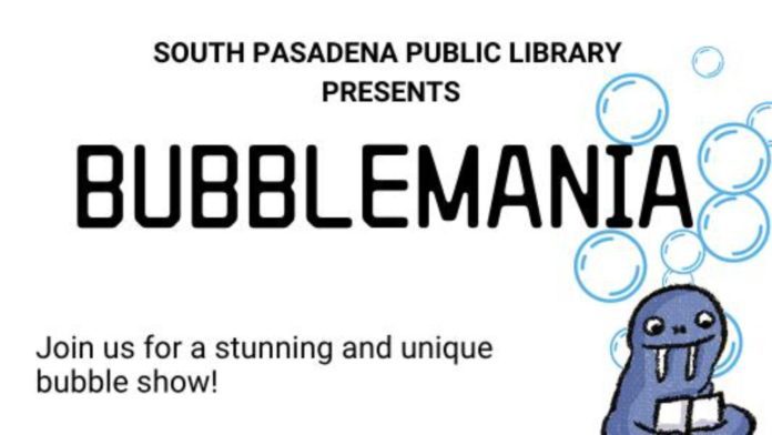 PHOTO: SPPL | The South Pasadenan | Bubblemania