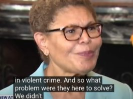 Screenshot TV NEWS INTERVIEW WITH KAREN BASS | Photo Essay: Los Angeles City Government is a Sanctimonious Death Cult Led by a Sociopath