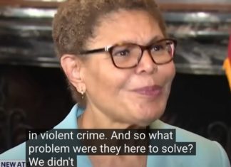 Screenshot TV NEWS INTERVIEW WITH KAREN BASS | Photo Essay: Los Angeles City Government is a Sanctimonious Death Cult Led by a Sociopath