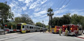 Person Hit by Metro Train in South Pasadena South Pasadena News 07-10-2021 Metro Train Hits Person Pedestrian