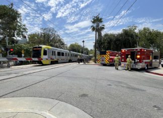 Person Hit by Metro Train in South Pasadena South Pasadena News 07-10-2021 Metro Train Hits Person Pedestrian