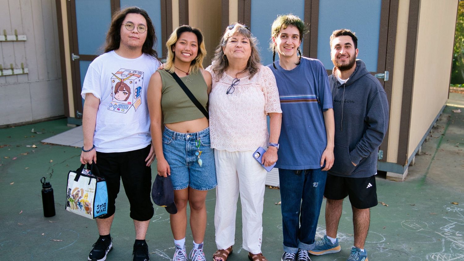 Photos by Scot Lam | The South Pasadenan | Dawn Tull, who taught for 39 years, including 25 in the South Pasadena Unified School District, concluded her teaching career as current and former students came out to honor her during a recent celebration at Monterey Elementary School. Among those in the crowd were her daughter Frannie and son Henry