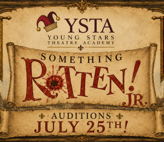 Graphic: YSTA | The South Pasadenan | Audition for YSTA’s Upcoming Production of Something Rotten! Jr.