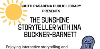 Photo: SPPL | The South Pasadenan | Sunshine Storyteller Ina Buckner-Barnette to Perform at South Pasadena Public Library
