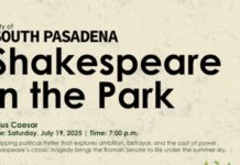 Live Shakespeare Performances at Garfield Park July 19–20 PHOTO: SPPL | The South Pasadenan | Shakespeare in the Park