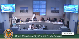Screencap: City Council Meeting | The South Pasadenan | July 15, 2026 Meeting