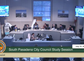 Screencap: City Council Meeting | The South Pasadenan | July 15, 2026 Meeting