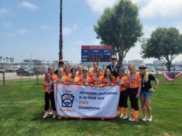 PHOTO: SPLL | The South Pasadenan | South Pasadena Little League 10U Softball Team Wins 2025 SoCal State Championship