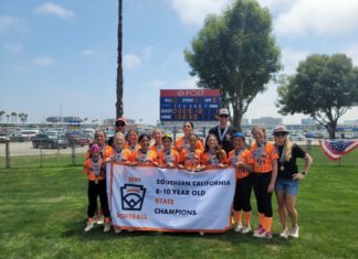 PHOTO: SPLL | The South Pasadenan | South Pasadena Little League 10U Softball Team Wins 2025 SoCal State Championship