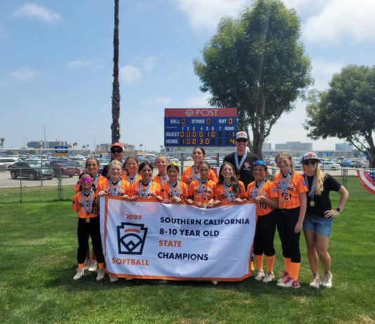 PHOTO: SPLL | The South Pasadenan | South Pasadena Little League 10U Softball Team Wins 2025 SoCal State Championship