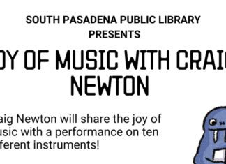 PHOTO: SPPL | The South Pasadenan | The Joy of Music with Craig Newton