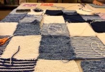 Calling All Fiber Artists: Join Sip ‘n Stitch Saturdays for Community Crafting & Connection — No Experience Needed! PHOTO: Audrey Zheng | The South Pasadenan | For over 30 years, Sip ‘n Stitch has brought warmth and comfort to those in need, donating more than 1,600 handmade blankets to nonprofit organizations such as Elizabeth House, LA Children’s Hospital, Angel Interfaith Network, Union Station, and many others.