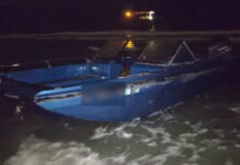 San Diego Border Patrol | Four Arrested in High-Seas Smuggling Attempt Near La Jolla PHOTO: San Diego Sector U.S. Border Patrol | The South Pasadenan | Boat seized by Border Patrol in smuggling attempt.