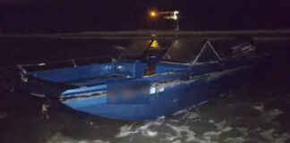 PHOTO: San Diego Sector U.S. Border Patrol | The South Pasadenan | Boat seized by Border Patrol in smuggling attempt.