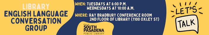 | The South Pasadenan | South Pasadena News PHOTO: South Pasadena Public Library | The South Pasadenan | August 2025 Events