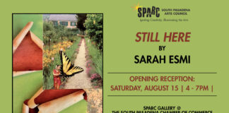 Graphic: SPARC | The South Pasadenan | STILL HERE by Sarah Esmi