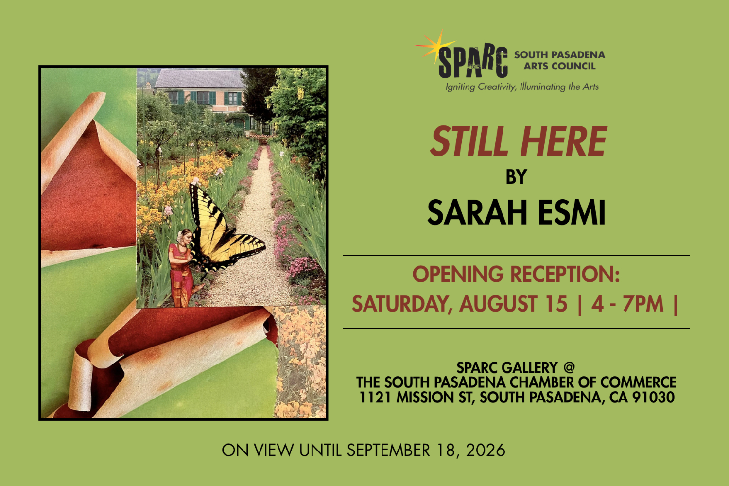 | The South Pasadenan | South Pasadena News Graphic: SPARC | The South Pasadenan | STILL HERE by Sarah Esmi