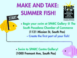 Graphic: SPARC | The South Pasadenan | Make and Take: Summer Fish