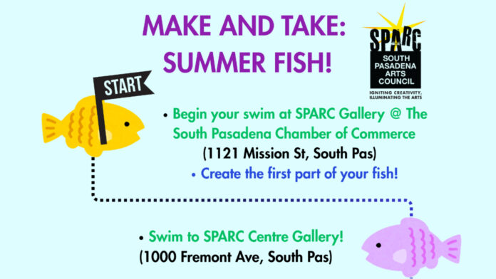 South-Pasadena-News-08-07-2026-Summer-Fish-02 Graphic: SPARC | The South Pasadenan | Make and Take: Summer Fish