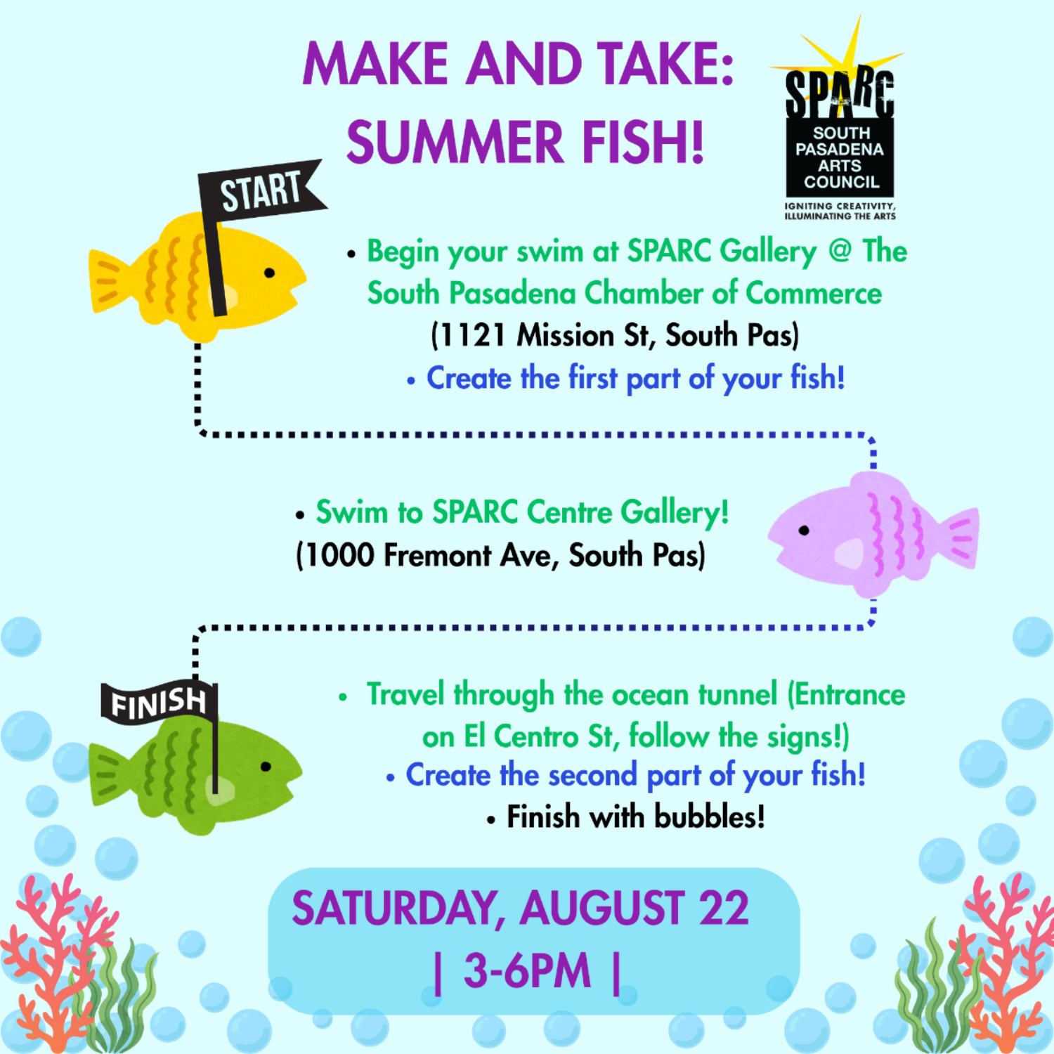| The South Pasadenan | South Pasadena News Graphic: SPARC | The South Pasadenan | Make and Take: Summer Fish