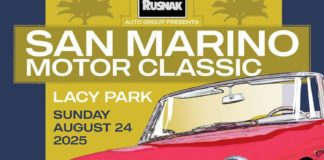 PHOTO: San Marino Motor Classic | The South Pasadenan | San Marino Motor Classic 2025 Returns to Lacy Park with World-Class Cars, Gala, and Art