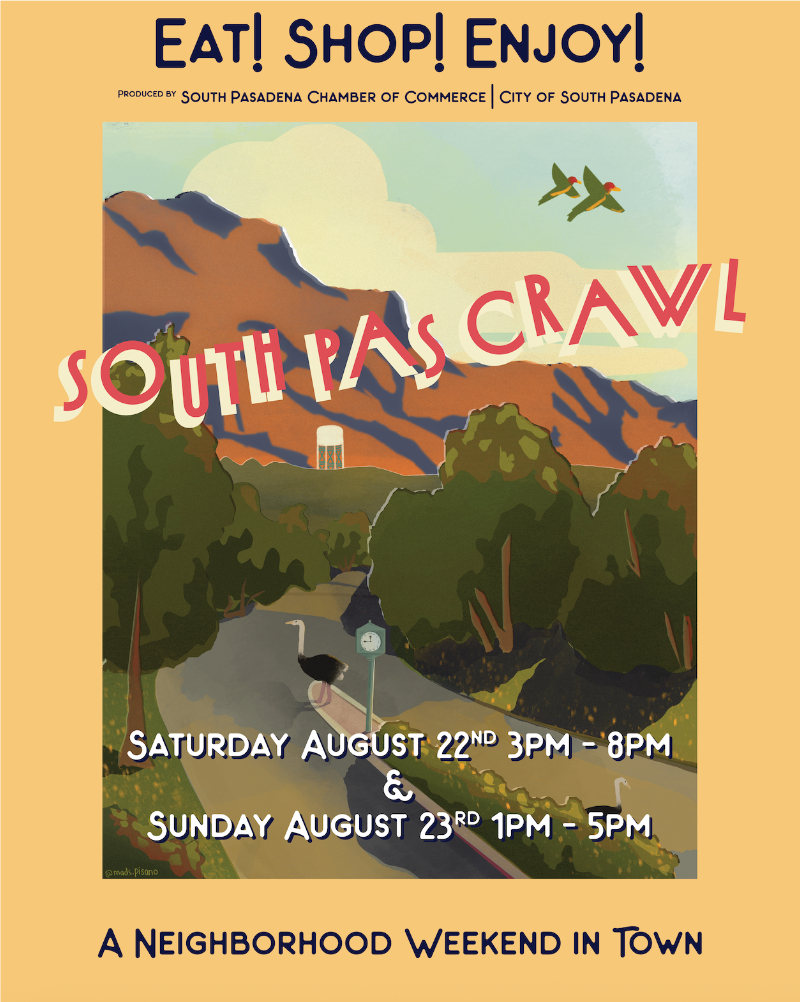 | The South Pasadenan | South Pasadena News Graphic: Chamber of Commerce | The South Pasadenan | South Pas Crawl