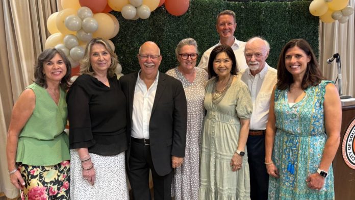 Photo: Esteban Lopez | The South Pasadenan | The Senior Citizens’ Foundation of South Pasadena honored Ellen Torres and Sam Hernandez on Monday at the South Pasadena Senior Center. The annual event pays tribute to individuals who have made significant contributions to the local community.