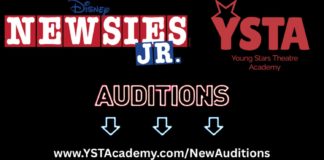 Auditions for Newsies Jr. at Fremont Center Theatre Re-Opened! | Young Stars Theatre Academy PHOTO: Young Stars Theatre Academy | The South Pasadenan | Newsies Jr. Auditions Reopened