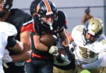 Photo by Henk Friezer | The South Pasadenan | South Pasadena High opened its 2025 football season Thursday night against visiting El Segundo in non-league action. On Friday, August 29, the Tigers face Arcadia on the road.