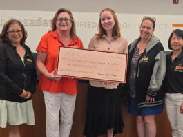 PHOTO: Hodis Learning & Music | The South Pasadenan | $1,500 Donation to SPEF