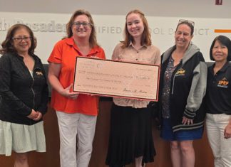 Hodis Learning & Music Donates $1,500 to South Pasadena Educational Foundation PHOTO: Hodis Learning & Music | The South Pasadenan | $1,500 Donation to SPEF