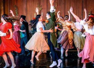 Little Women Ballet Returns to Heritage Square Museum for Autumn Immersive Experience PHOTO: Edie Tyebkhan, Melissa O'Gara | The South Pasadenan | LWB Lively Period Dance