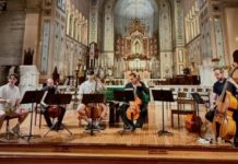 PHOTO: Restoration Concerts Committee | The South Pasadenan | Tesserae Baroque Ensemble Opens Restoration Concerts’ 30th Anniversary Season with Andrea Zomorodian in South Pasadena