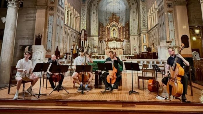 PHOTO: Restoration Concerts Committee | The South Pasadenan | Tesserae Baroque Ensemble Opens Restoration Concerts’ 30th Anniversary Season with Andrea Zomorodian in South Pasadena