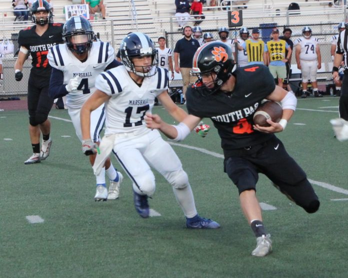 SPHS Tigers Football vs Marshall win