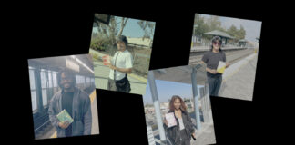 PHOTO: Metro Books | The South Pasadenan | Metro Books Volunteers Distribute Free Books to Transit Riders