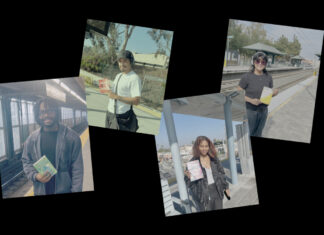 Metro Books Volunteers Distribute Free Books to Transit Riders to Reduce Screen Time PHOTO: Metro Books | The South Pasadenan | Metro Books Volunteers Distribute Free Books to Transit Riders