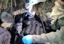 PHOTO: San Diego Sector Border Patrol | The South Pasadenan | Over $32,000 worth of methamphetamine (26.89 lbs) was recovered from duffle bags by San Diego Sector Border Patrol agents after they arrested a minor attempting to smuggle the drugs into the United States.