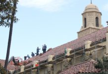 Holy Family Church Renovations Near Completion: Parish Prepares for Thanksgiving Celebration & Worship PHOTO: Henk Friezer | The South Pasadenan | Two local landmarks are in the process of getting extensive makeovers
