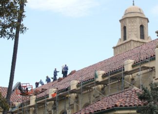 PHOTO: Henk Friezer | The South Pasadenan | Two local landmarks are in the process of getting extensive makeovers