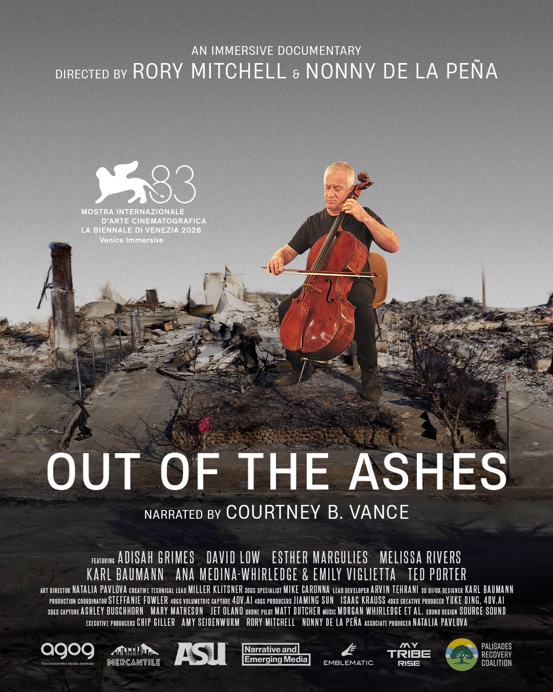 | The South Pasadenan | South Pasadena News Poster: Out of the Ashes | The South Pasadenan | "Out of the Ashes" Takes Home Venice Immersive Jury Prize