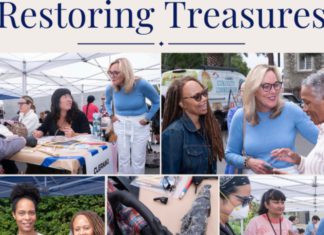 PHOTO: Kathryn Barger | The South Pasadenan | Altadena Conservation Clinic Helps Restore Treasured Items Lost in Eaton Fire