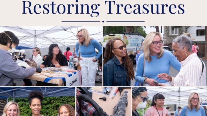 PHOTO: Kathryn Barger | The South Pasadenan | Altadena Conservation Clinic Helps Restore Treasured Items Lost in Eaton Fire