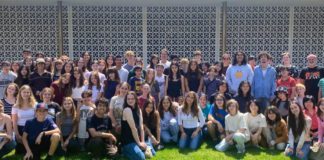 PHOTO: SPUSD | The South Pasadenan | Growing SPMS and SPHS Drama Classes Come Together and Attend Local Performance