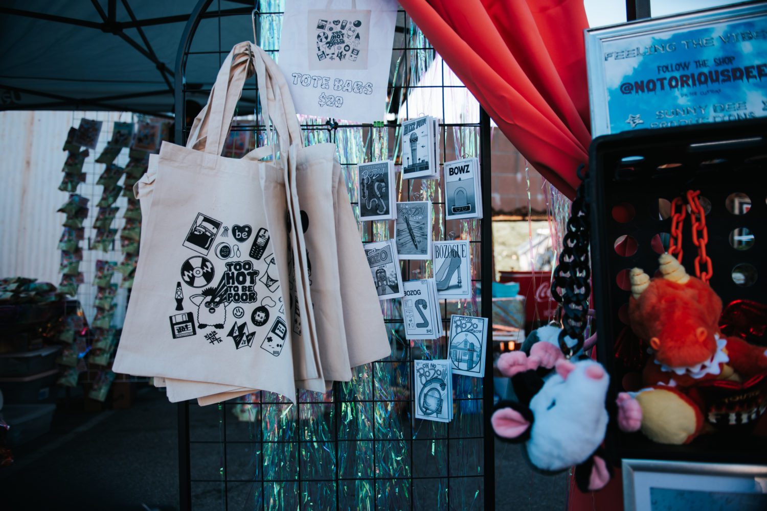| The South Pasadenan | South Pasadena News PHOTO: Vanessa Van Valkenberg | Hotbox Vintage Event:'Too Hot to be Poor' | Jorge Rodriguez – Ferni Pack custom leather totes, backpacks, crossbodys (@chavobags)