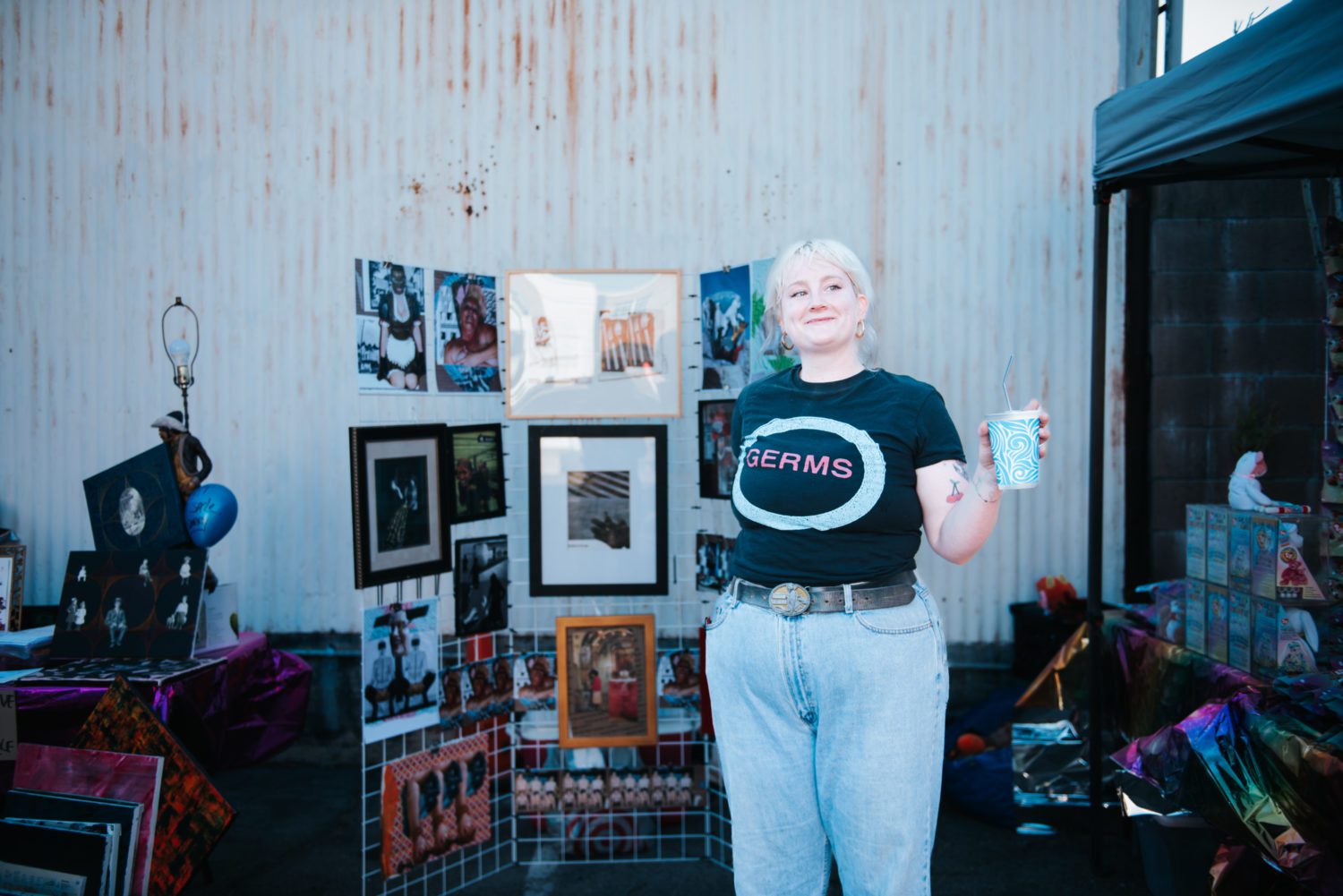 | The South Pasadenan | South Pasadena News PHOTO: Vanessa Van Valkenberg | Hotbox Vintage Event:'Too Hot to be Poor' | Jorge Rodriguez – Ferni Pack custom leather totes, backpacks, crossbodys (@chavobags)