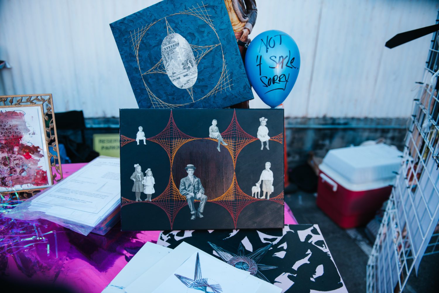 | The South Pasadenan | South Pasadena News PHOTO: Vanessa Van Valkenberg | Hotbox Vintage Event:'Too Hot to be Poor' | Jorge Rodriguez – Ferni Pack custom leather totes, backpacks, crossbodys (@chavobags)