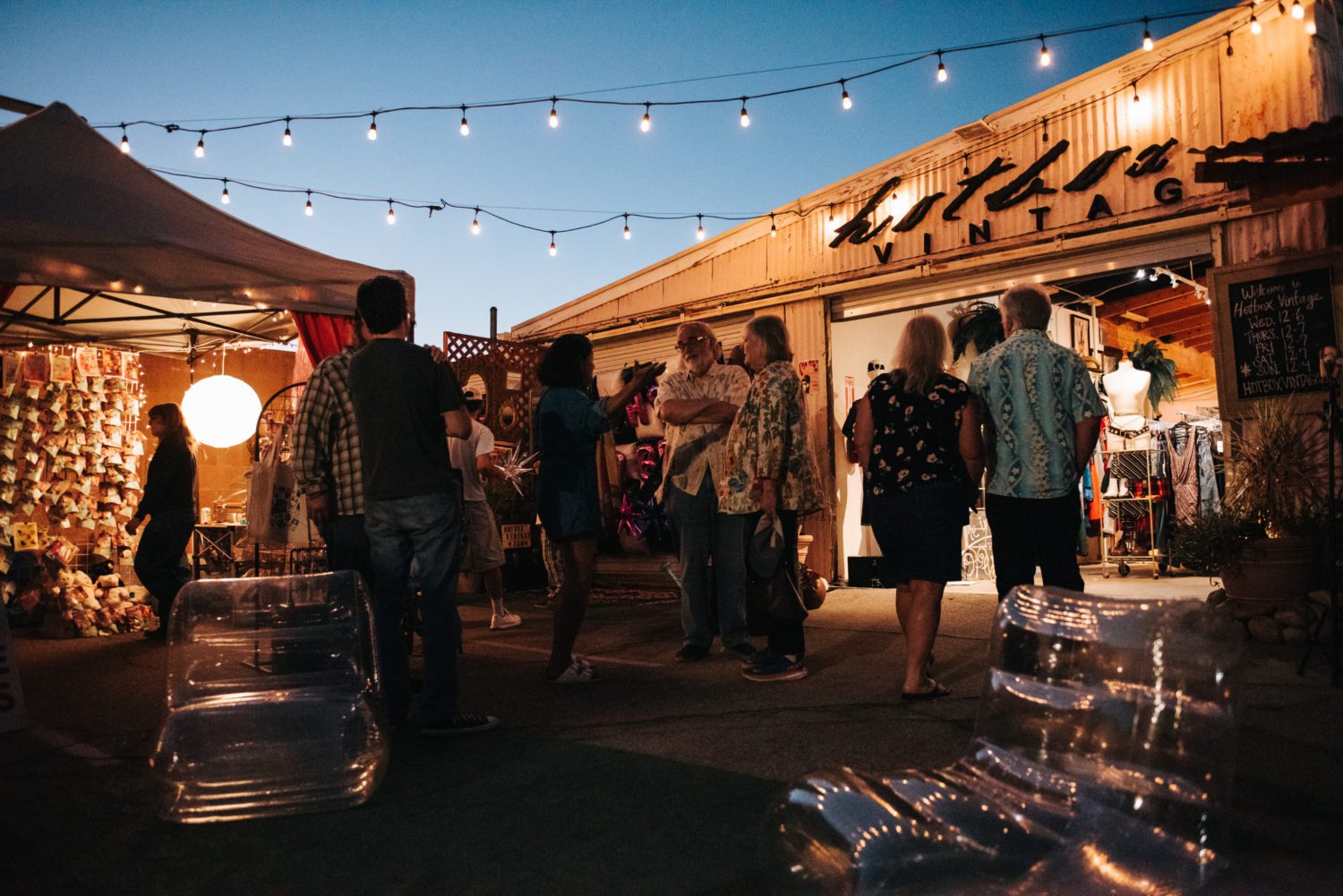 | The South Pasadenan | South Pasadena News PHOTO: Hotbox Vintage | The South Pasadenan | Too Hot To Be Poor: Hotbox Vintage Transforms Into a Night Market of Art, Music, and Creative Energy