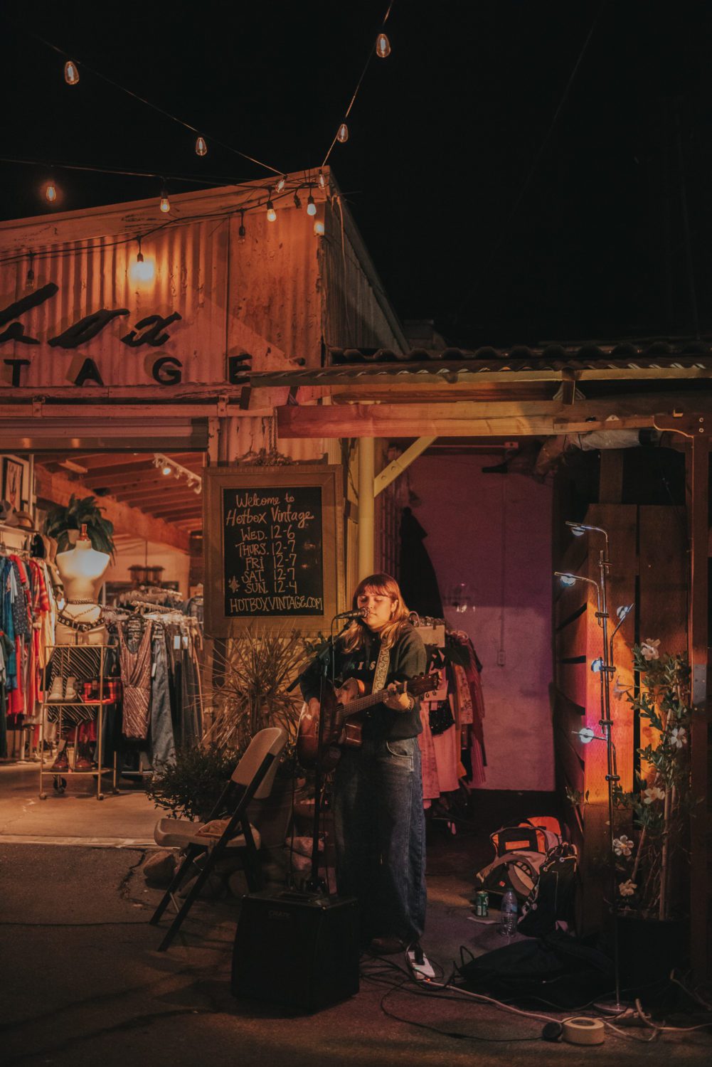 | The South Pasadenan | South Pasadena News PHOTO: Vanessa Van Valkenberg | Hotbox Vintage Event:'Too Hot to be Poor' | Jorge Rodriguez – Ferni Pack custom leather totes, backpacks, crossbodys (@chavobags)