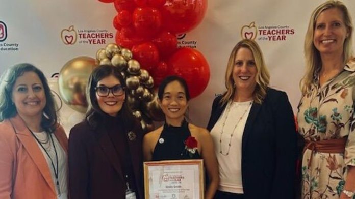 PHOTO: SPUSD | The South Pasadenan | SPUSD Teacher of the Year Emily Smith Earns Spot in Los Angeles County Top 16